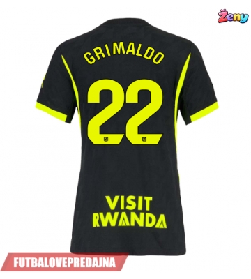 Lacne Ženy Futbalové dres Atletico Madrid Alejandro Grimaldo #22 2026-27 Krátky Rukáv - Preč